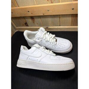 Nike Air Force 1 Low DD8959-100 Womens Size 9 White Leather Sneakers